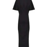 Abito lungo con spalle imbottite 105219 A2M2Z99 PINKO 