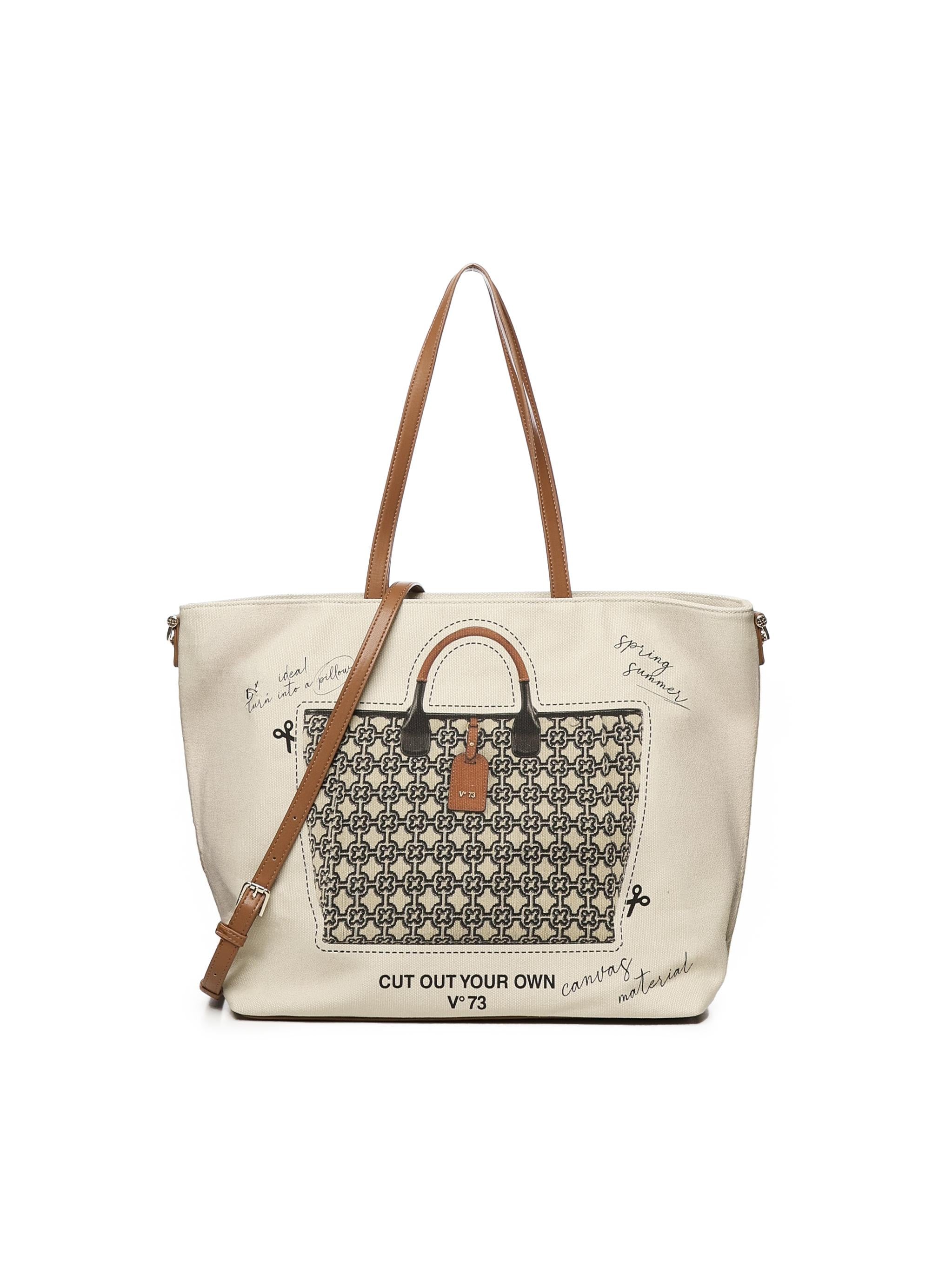 Tote bag Future 73BS8VJ01 FUTURENATUR/MULTICOLOR V° 73 