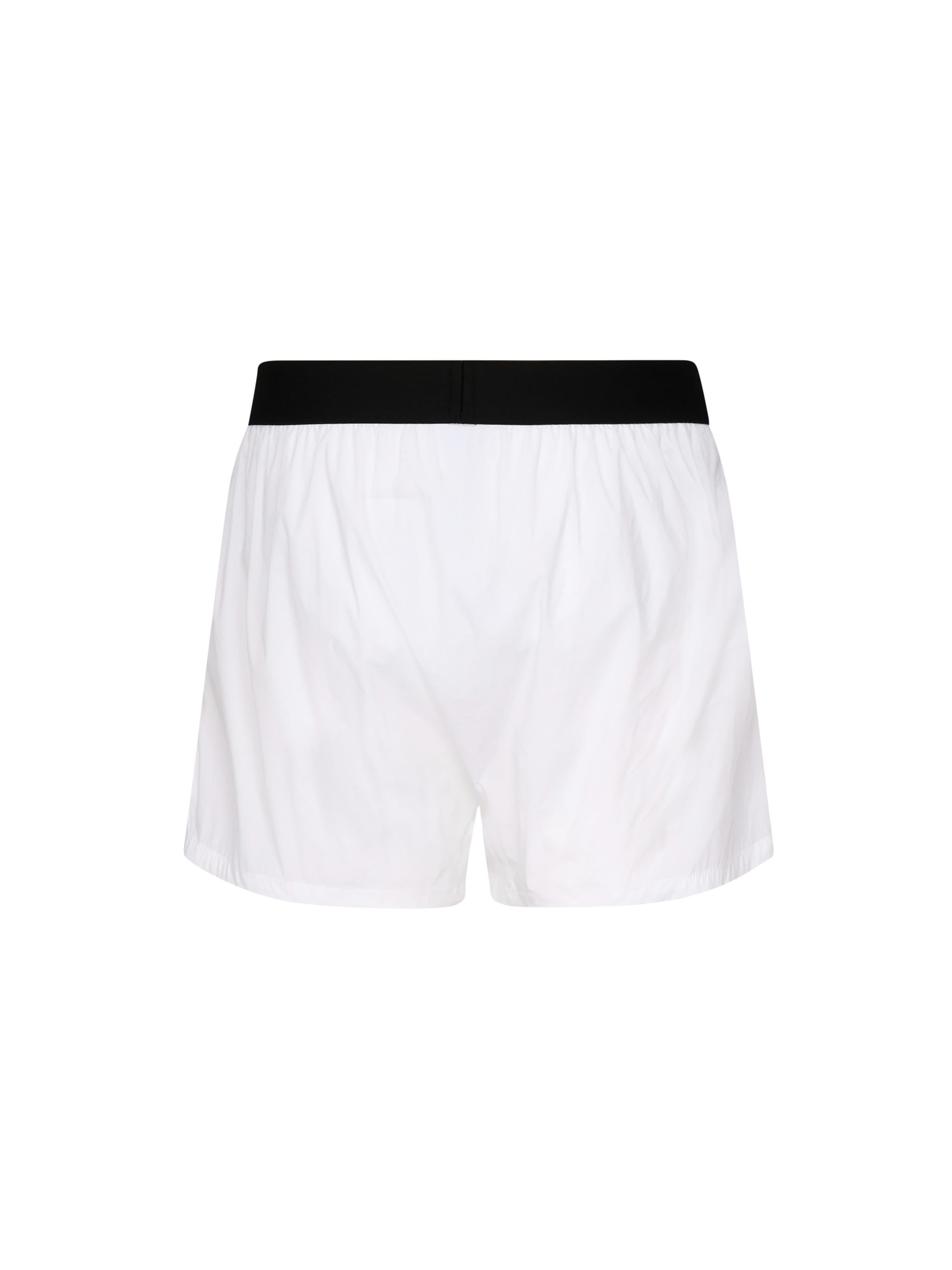 Boxer midi con logo D7B646260 100 DSQUARED2 