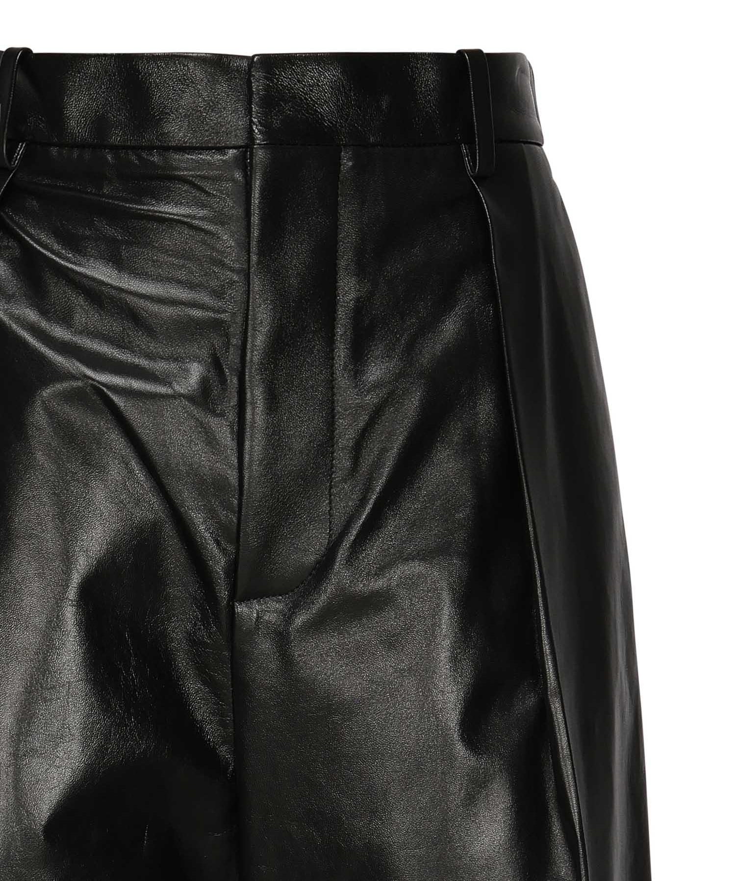 Pantaloni in pelle<BR/> 837502 V5BV01000 BOTTEGA VENETA 