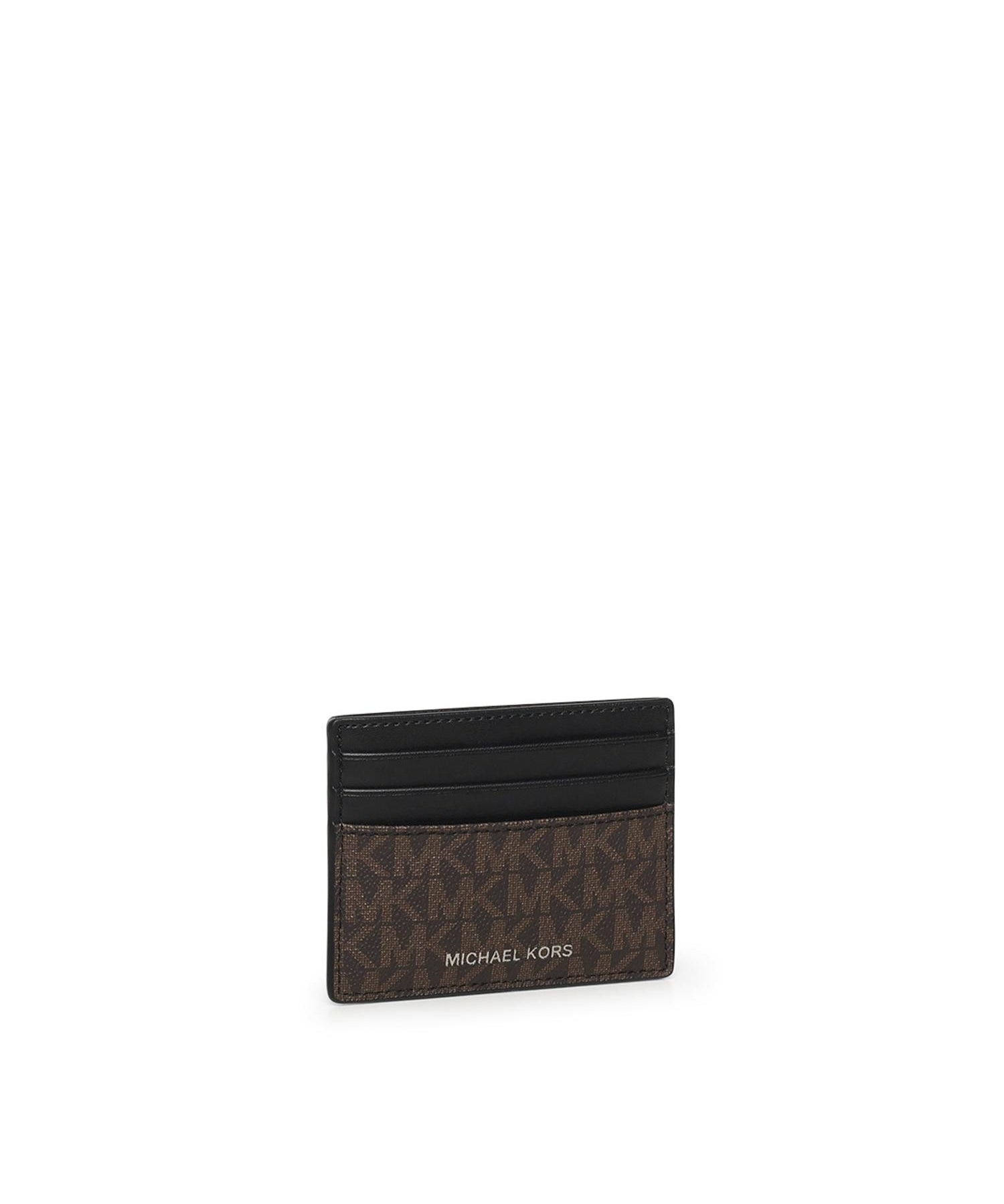 Porta carte Greyson con logo 39F9LGYD2B 201 MICHAEL MICHAEL KORS 