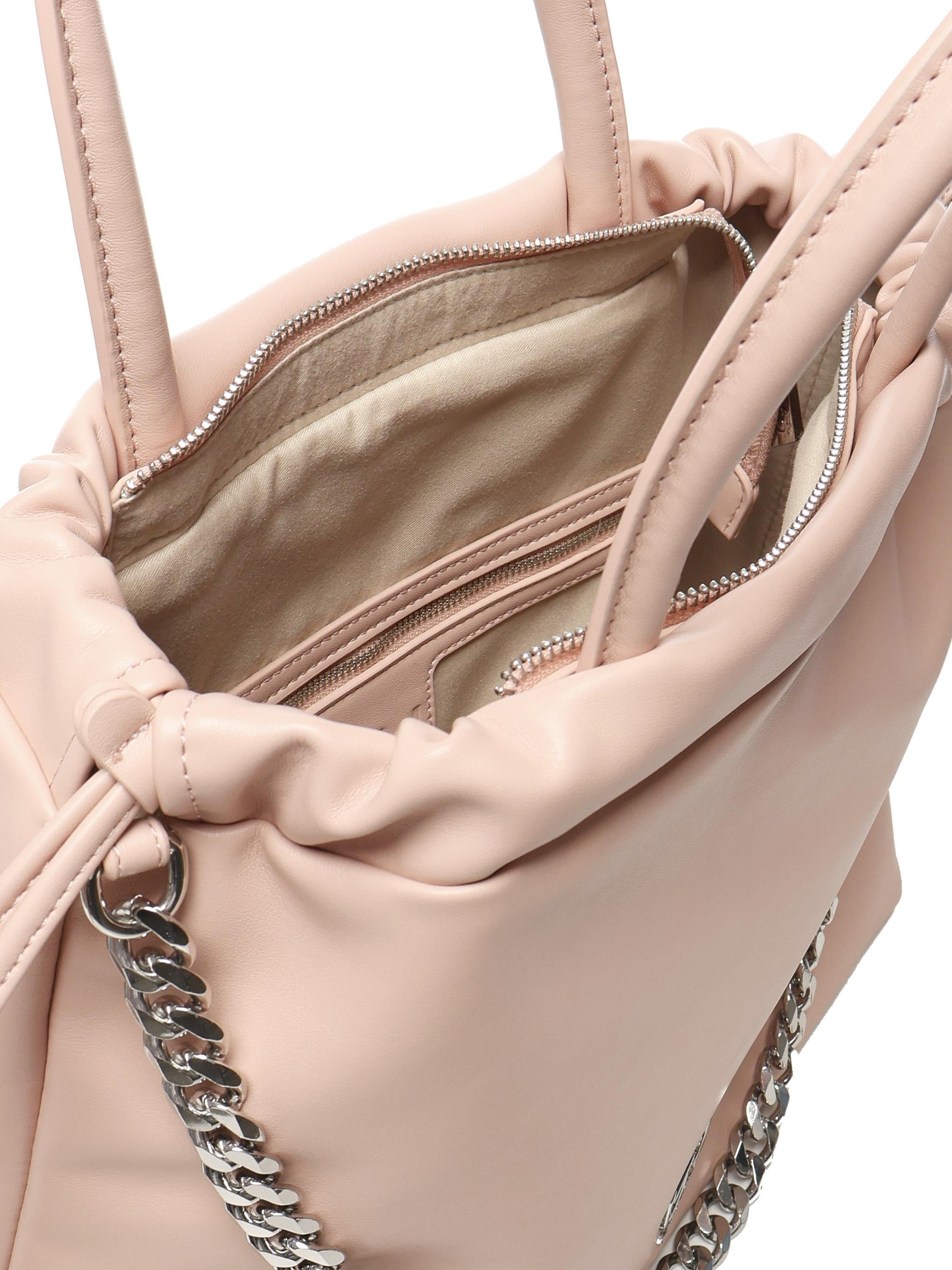 Borsa Gomez con coulisse<BR/> BYBS87A01 POWDER PIN BY BYBLOS 