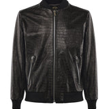 Bomber GoodFellas in pelle MIAMI VICE COCCONERO GIULIANO GALIANO 