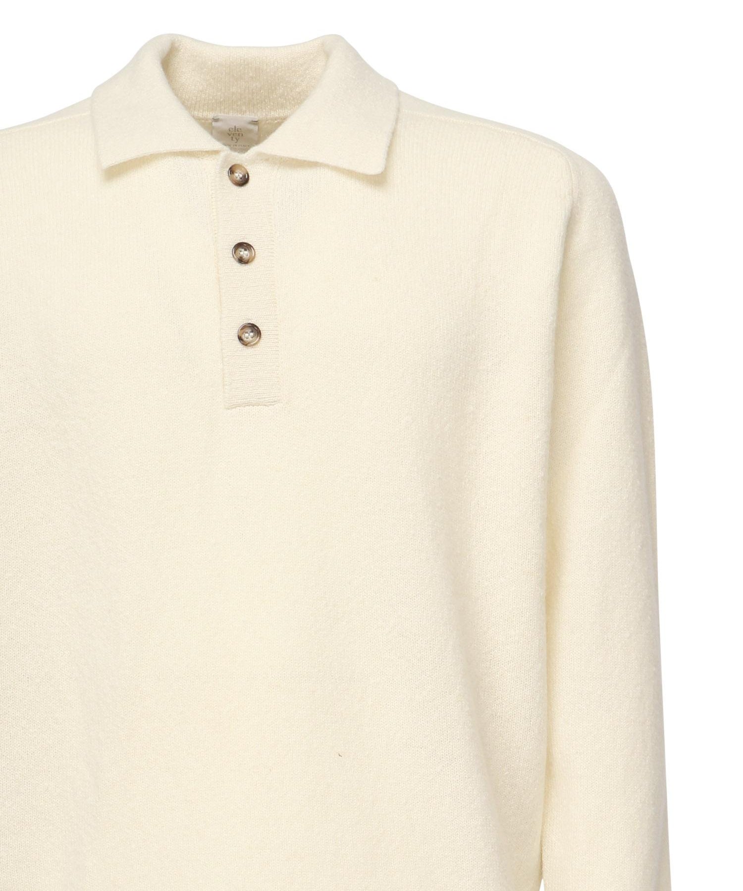 Polo in maglia cashmere L71MAGL05MAG0L063 02 ELEVENTY 
