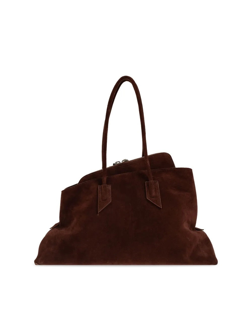 Borsa 'LA PASSEGGIATA' TOP HANDLE SUEDE LIGHT CHOCOLATE 850 250WAH00054 LBT007AA 850  THE Attico