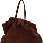 Borsa 'LA PASSEGGIATA' TOP HANDLE SUEDE LIGHT CHOCOLATE 850 250WAH00054 LBT007AA 850  THE Attico