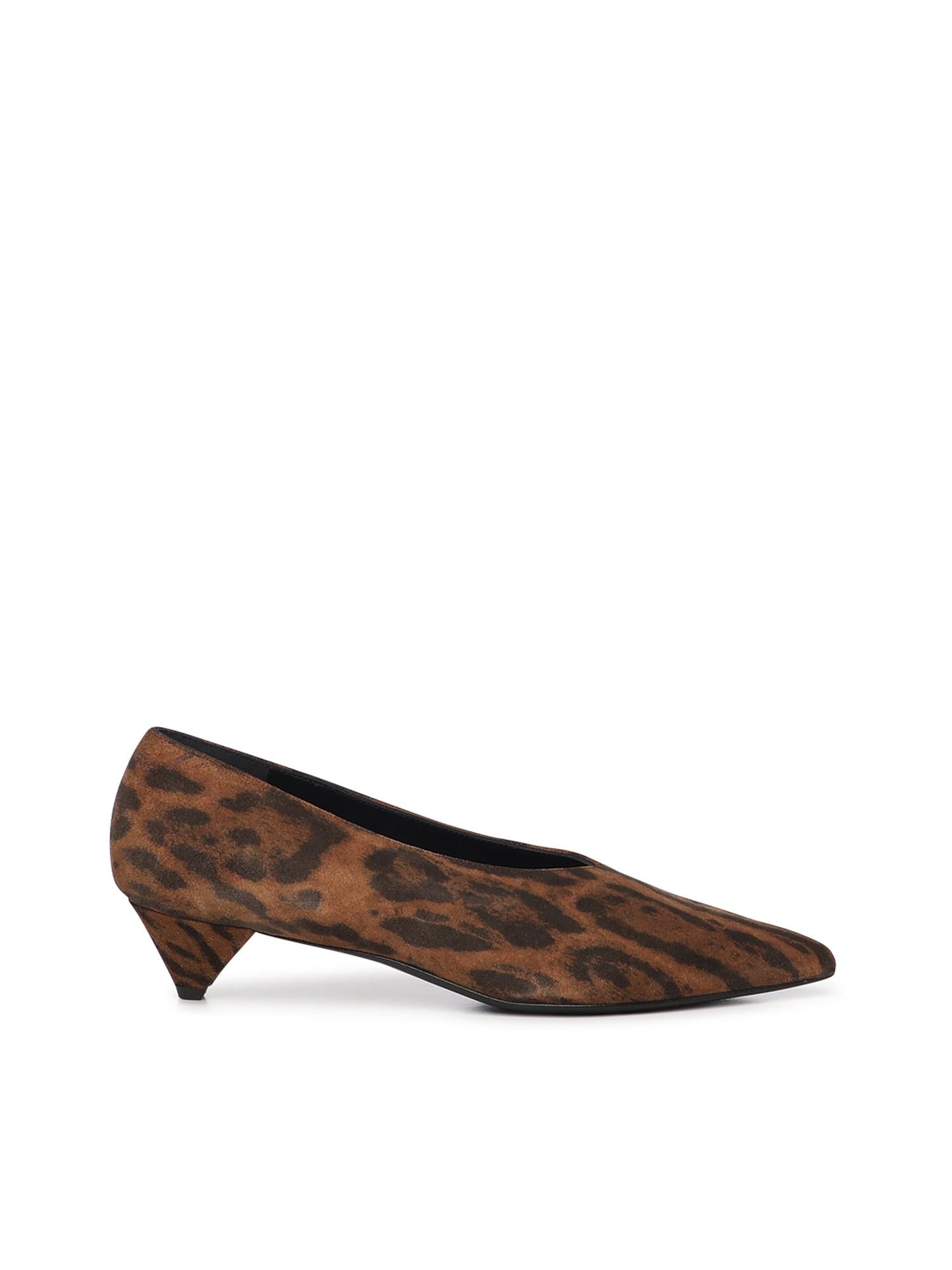 Pumps in nabuk animalier ALEX SELLA ALCHIMIA 