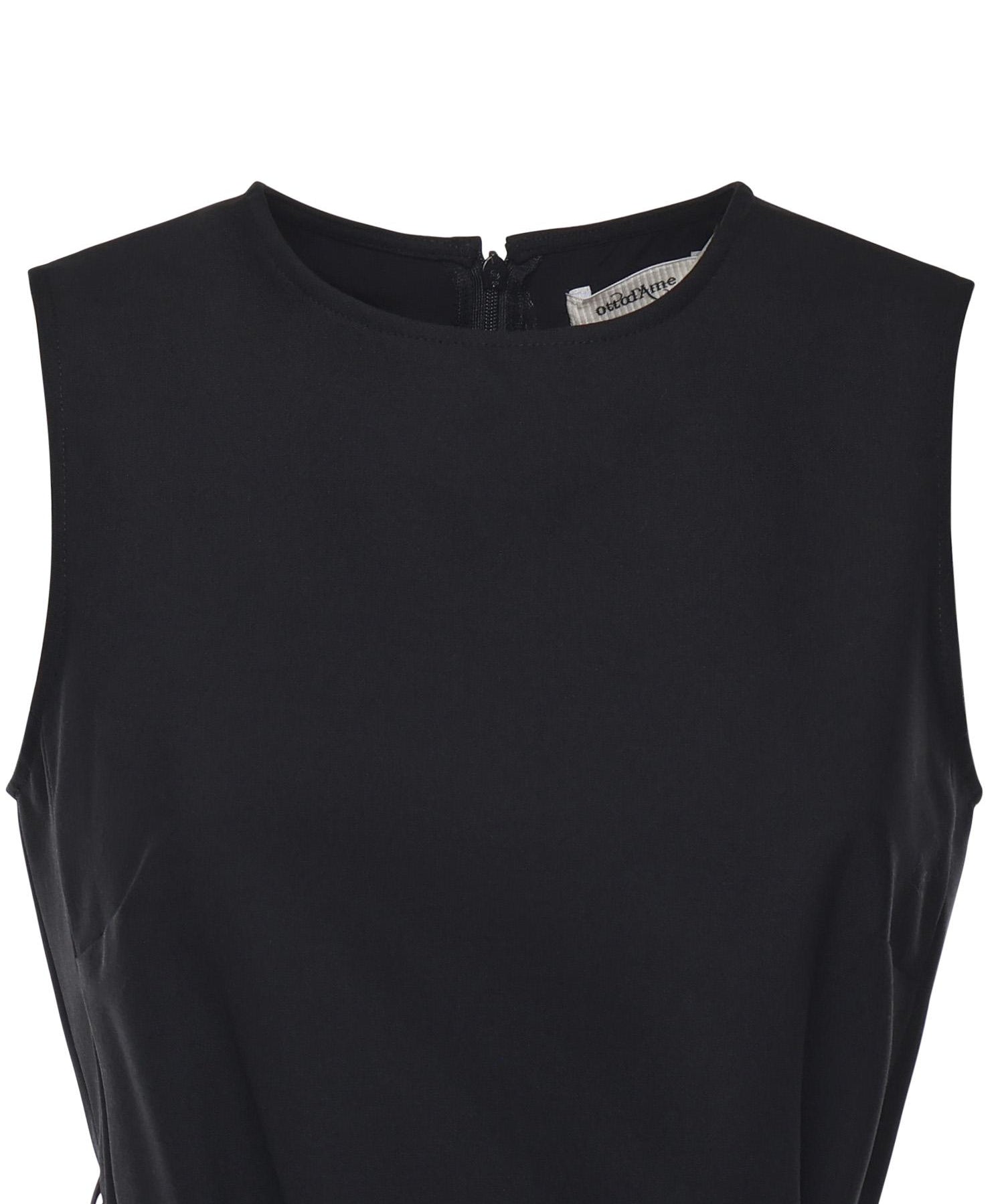 Top in misto lana DT9213 NERO OTTOD'AME 