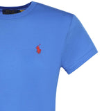 T-shirt in cotone con logo 211B14605 004 POLO RALPH LAUREN 
