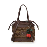 Borsa Alisya con logo 73BS9M303 ALISYAMORO V° 73 