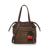 Borsa Alisya con logo 73BS9M303 ALISYAMORO V° 73 