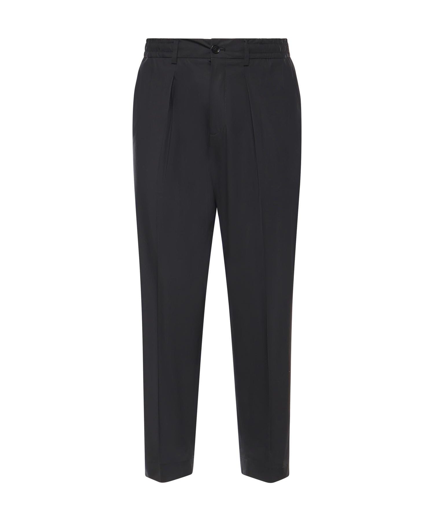 Pantaloni Dominique in cotone stretch DOMINIQUE STSCNERO BE ABLE 