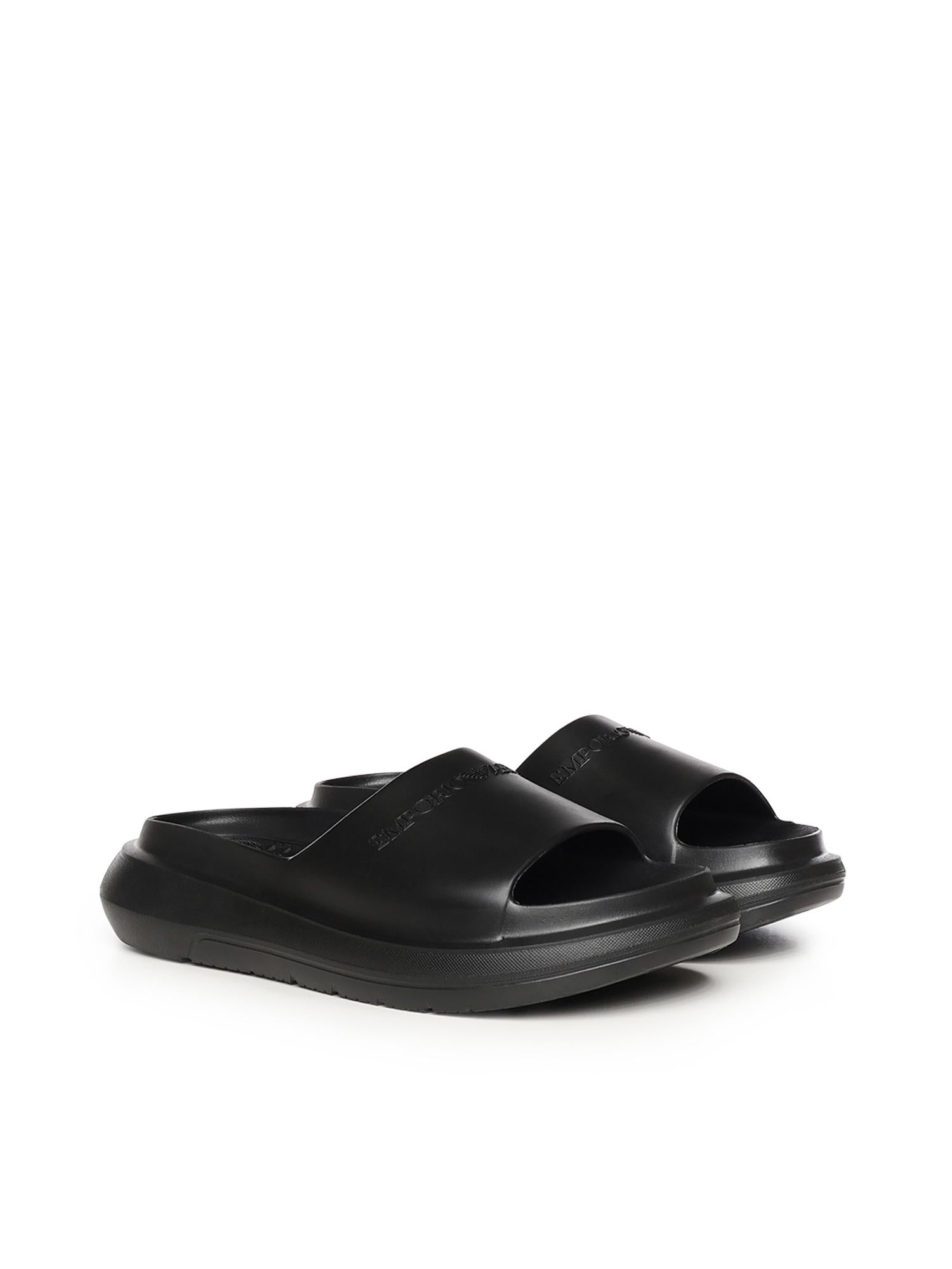 Sandali con logo EM005960 AF26000UC001 EMPORIO ARMANI 