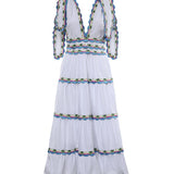 Abito midi Chelilli in cotone SS26CBD09A  CELIA B 