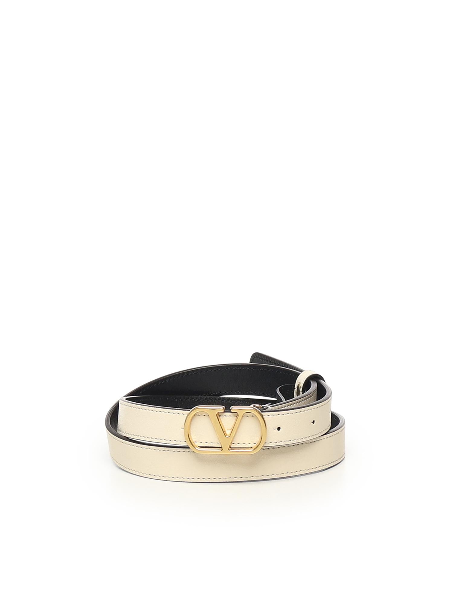 Cintura Vlogo in Vitello lucido 6W2T0SM7 IYRREN VALENTINO GARAVANI 