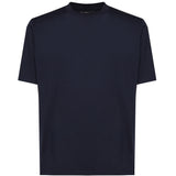 T-shirt in cotone premium VICE BLU GIULIANO GALIANO 
