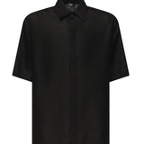 Camicia in Jacquard FF di lino FS1317 AU6YF0QA1 FENDI 