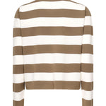 Maglia a righe in lana con ricamo 2521366091600 009 MAX MARA 