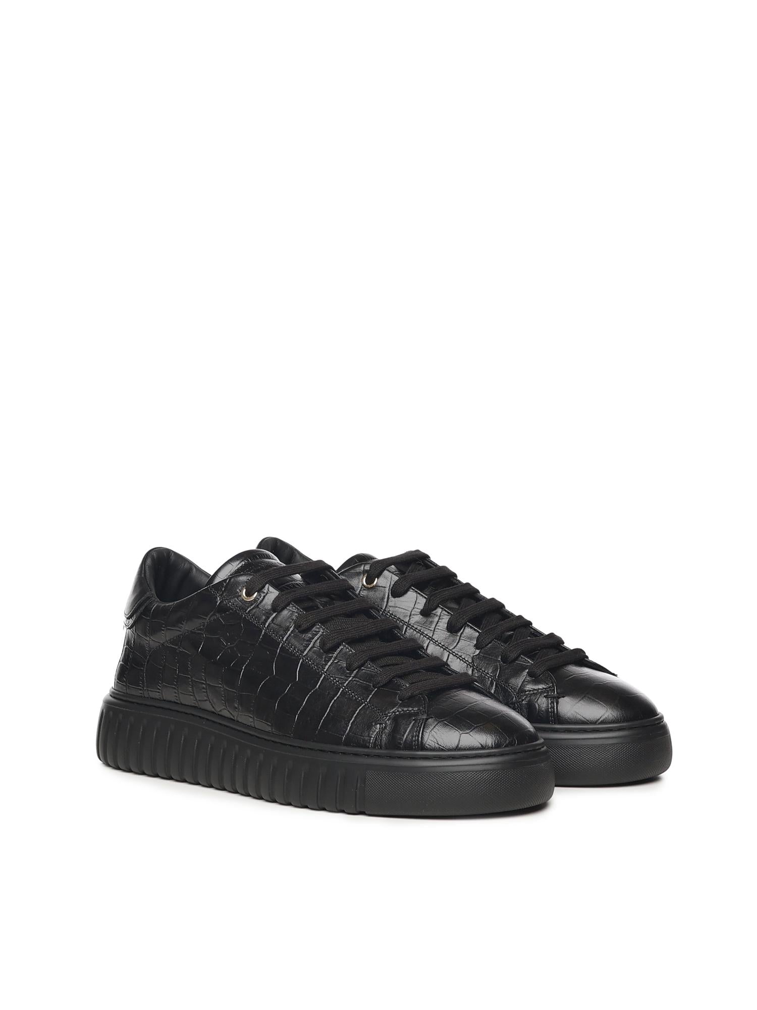 Sneakers Mars Crock in pelle MARS CROCKBLACK GIULIANO GALIANO 