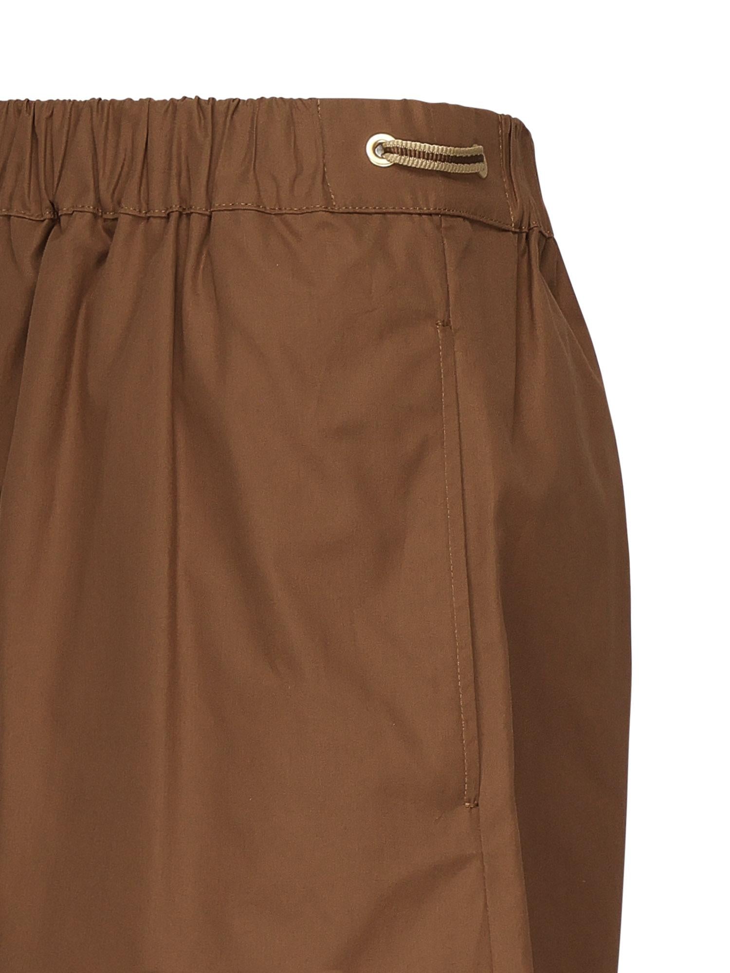 Short in popeline di cotone 2511141012600 034 MAX MARA 