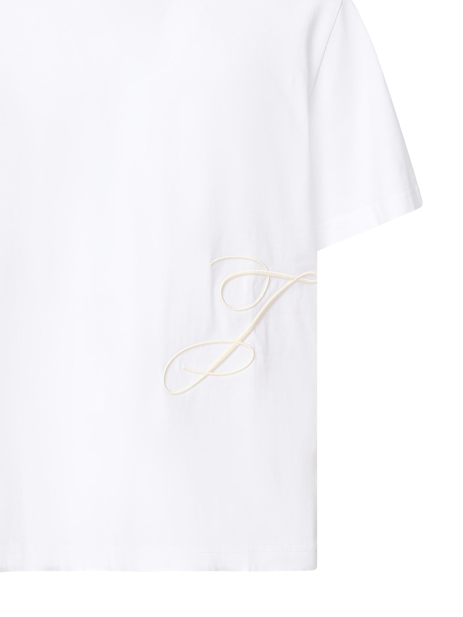 T-shirt le t-shirt J 25HTSM00566AJ00068 100 JACQUEMUS 