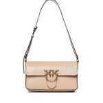 Borsa a spalla media Love Bag One Slouchy in pelle 106243 A2X6A28Q PINKO 