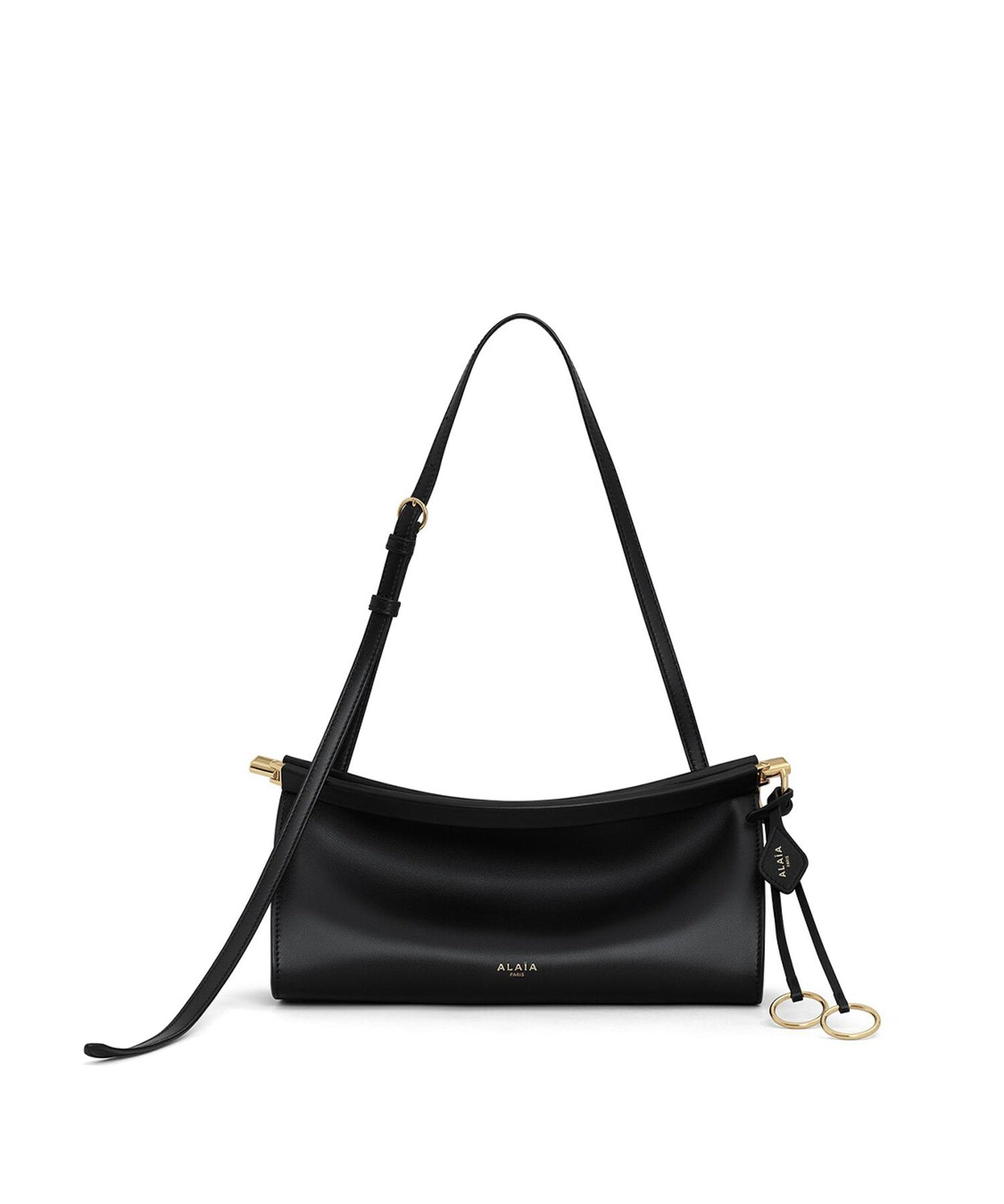 Borsa Le Click East West in pelle AA1S01426CA332 999 ALAIA 