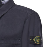 Overshirt in cotone biologico con logo K2S151200025 S0184V0126 STONE ISLAND 