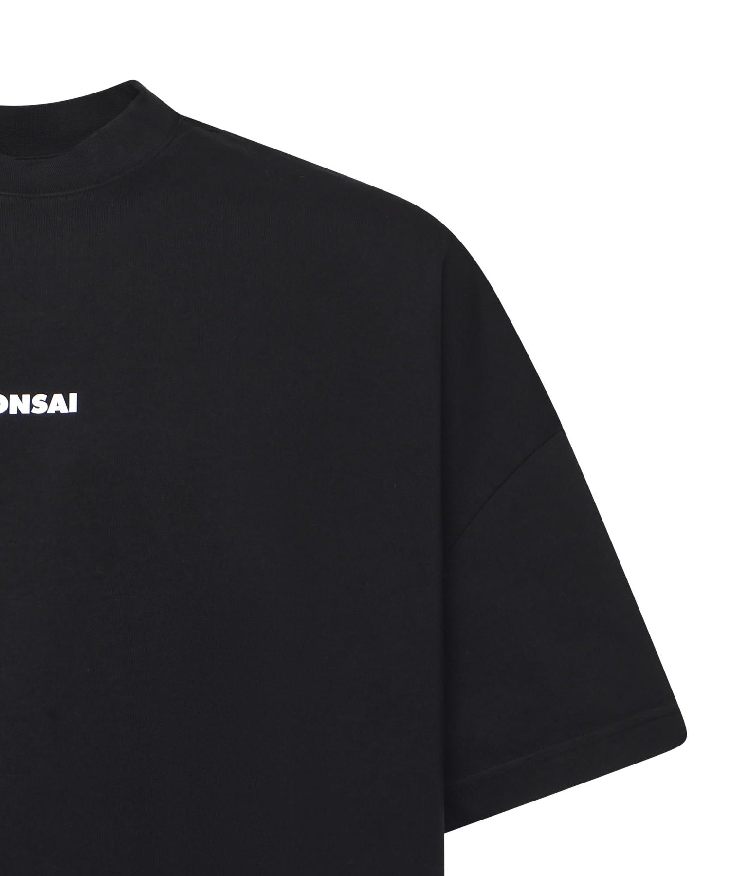 LOGO TEE TS001001 BLK BONSAI 