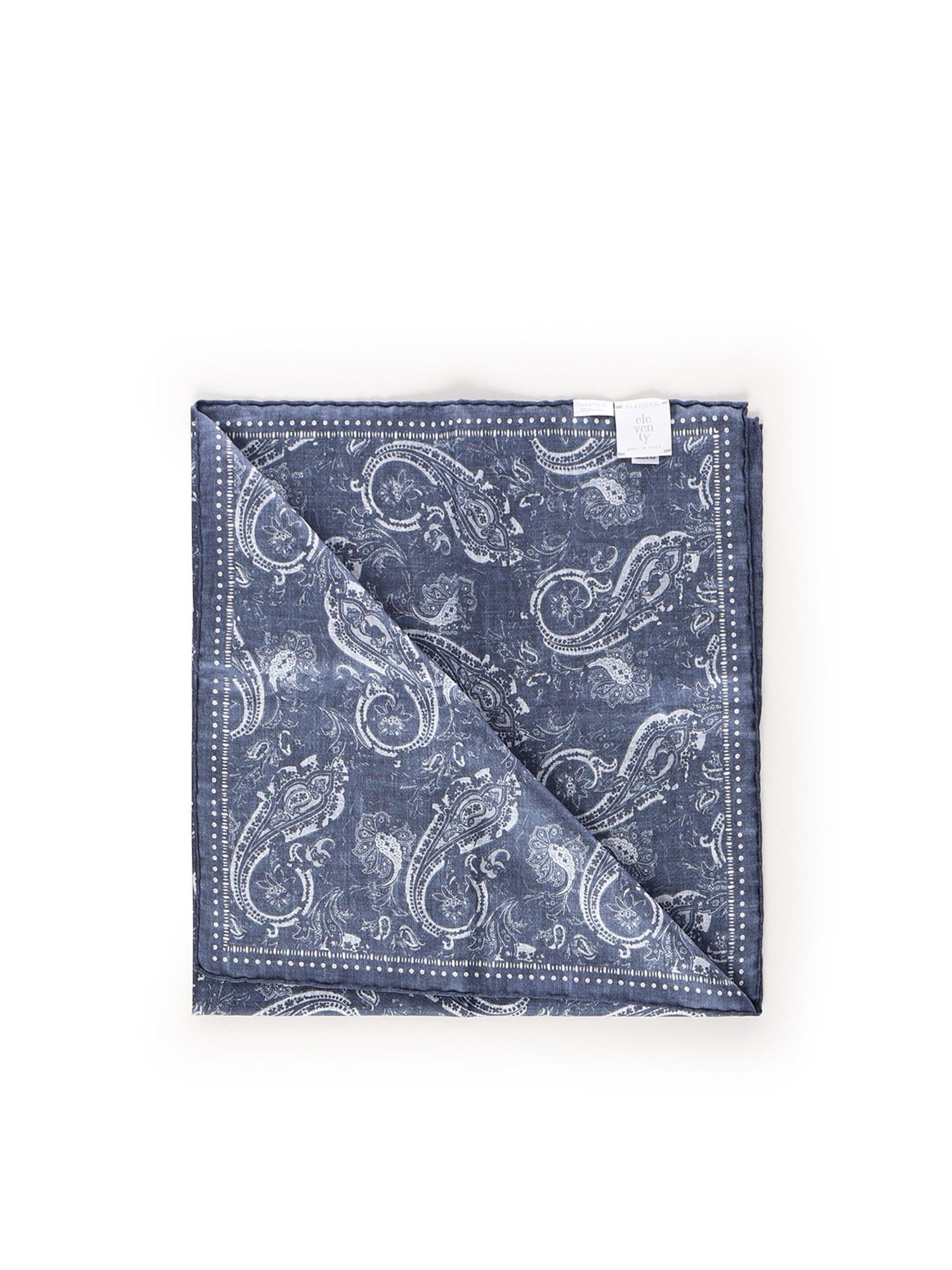 Foulard con stampa in seta M77ACCG02TES0M072 11 ELEVENTY 