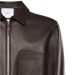 Overshirt in pelle G6AB0068 65G GRIFONI 