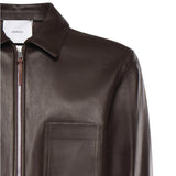 Overshirt in pelle G6AB0068 65G GRIFONI 