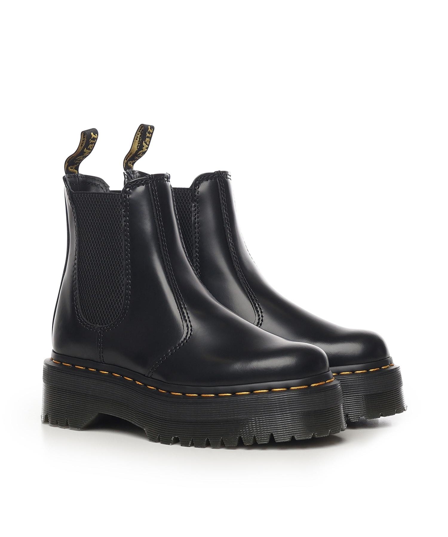 Stivaletti Chelsea Platform Quad 2976 in pelle 24687001  DR. MARTENS 