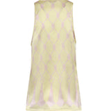 Top in seta con stampa nappine 80AAM627 NS850656 GENNY 