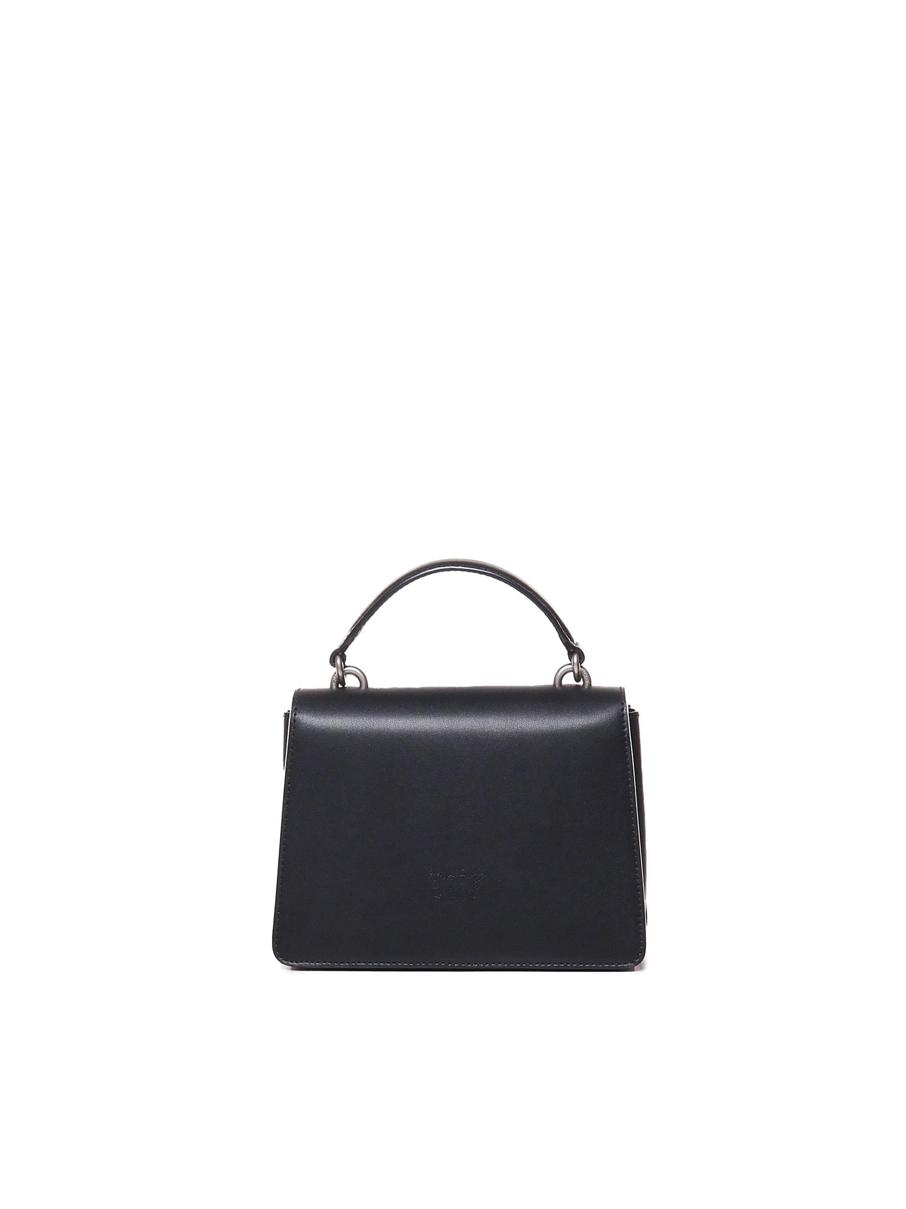 Borsa mini a mano Love Bag Top Handle in pelle 100071 A0F1Z99O PINKO 