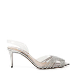 Décolleté Gatsby in PVC con cristalli GASMIDL0 SPPCCC AQUAZZURA 