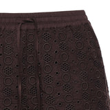 Shorts Liz con ricamo sangallo 106223 A35PM28 PINKO 