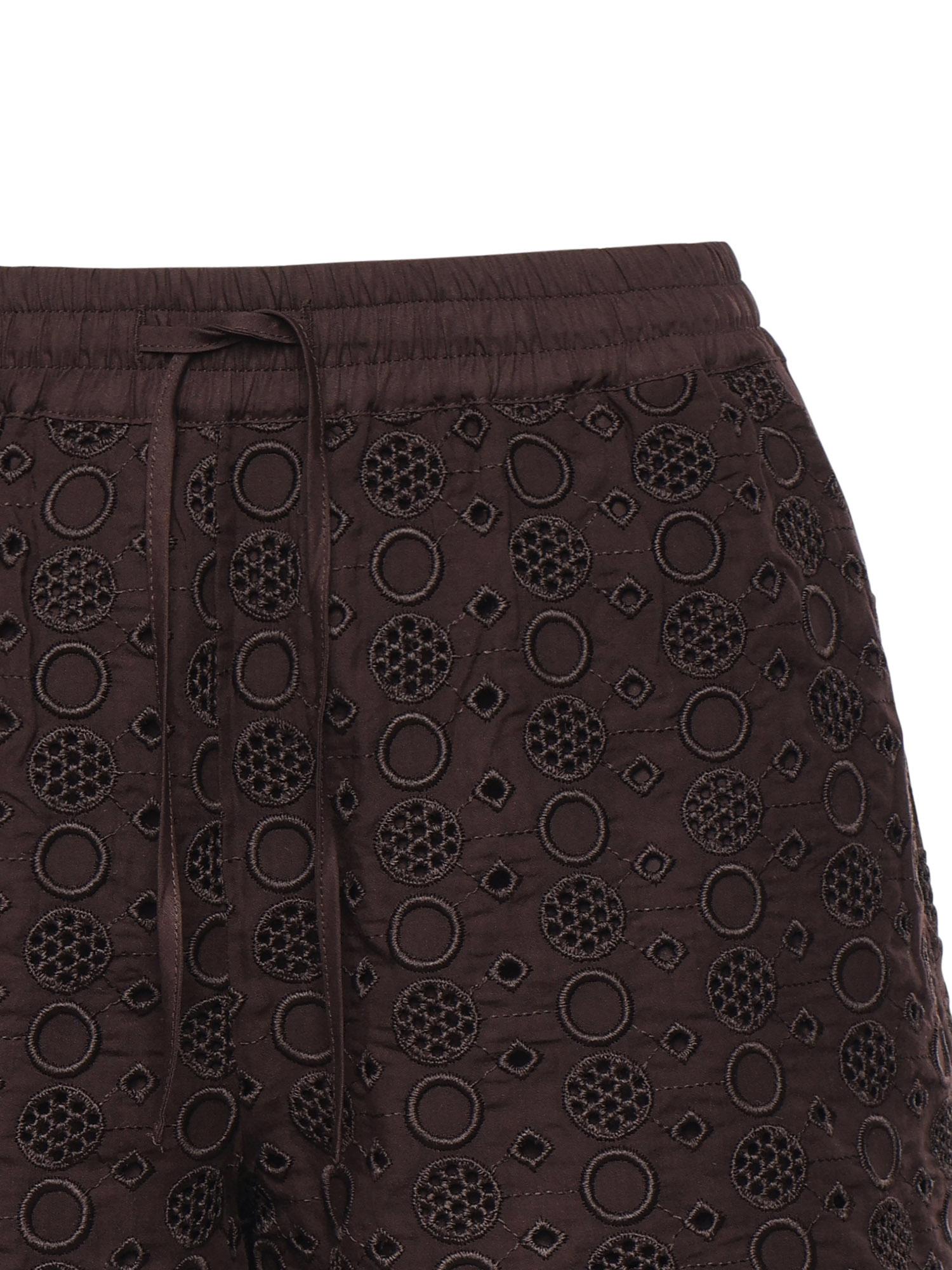 Shorts Liz con ricamo sangallo 106223 A35PM28 PINKO 