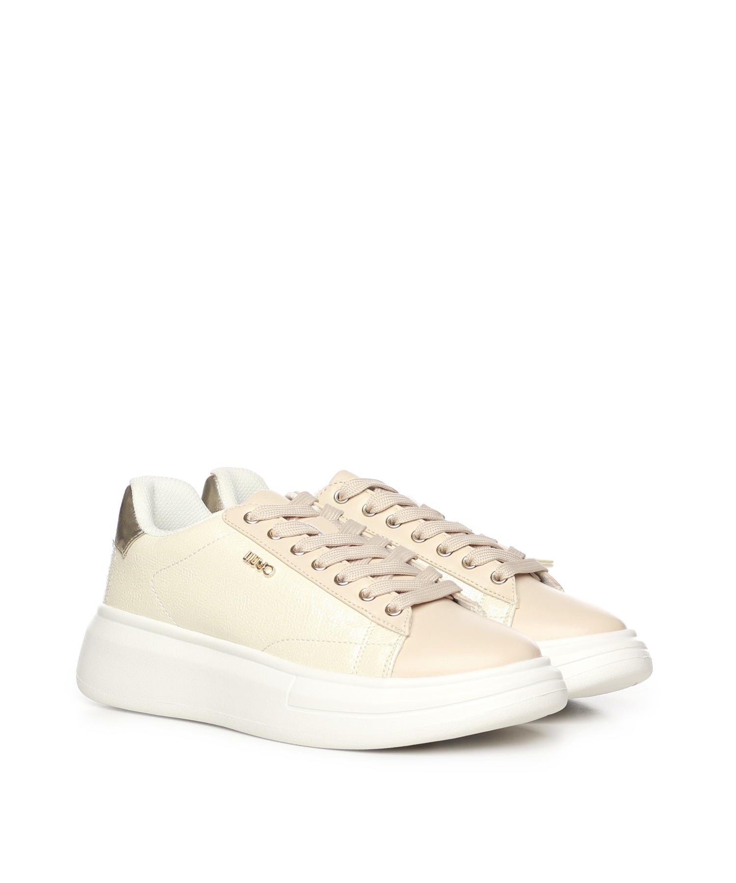 Sneakers platform in pelle BF5059EX300 S1052 LIU JO 