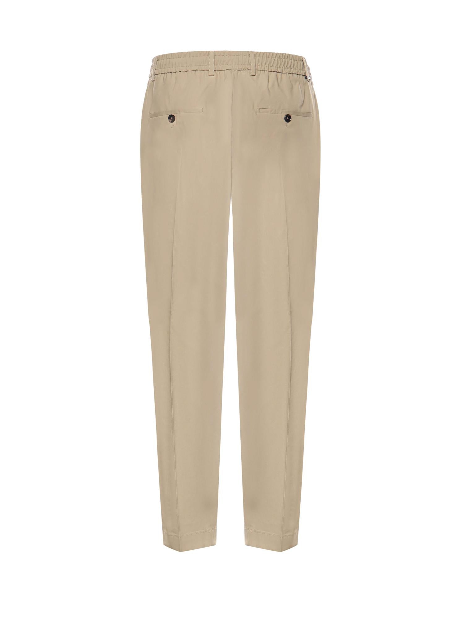 Pantaloni Dominique in cotone stretch DOMINIQUE STSCNOCCIOLA BE ABLE 