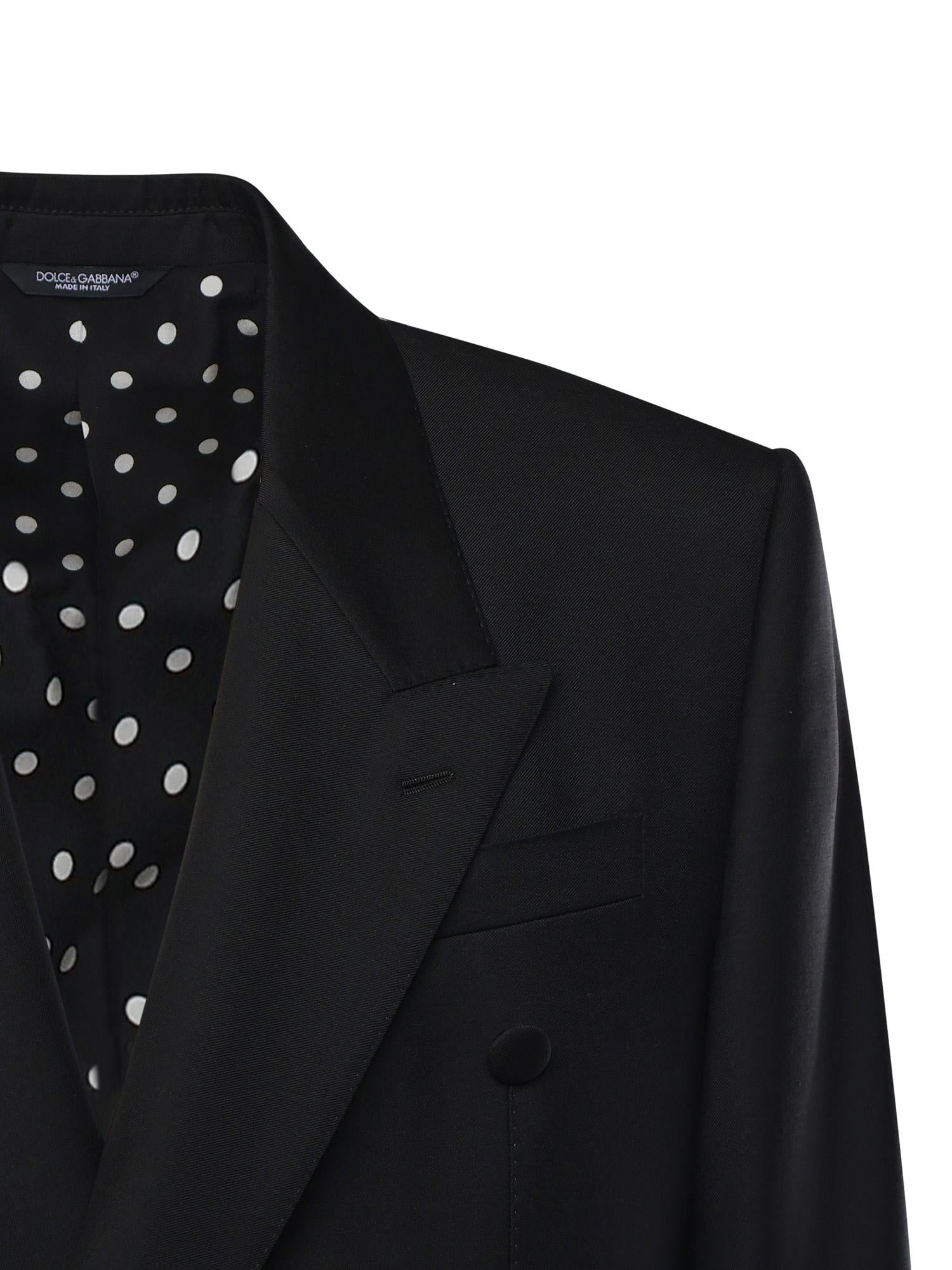 Giacca doppiopetto Sicilia in lana G2VN8T GK048N0000 DOLCE & GABBANA 