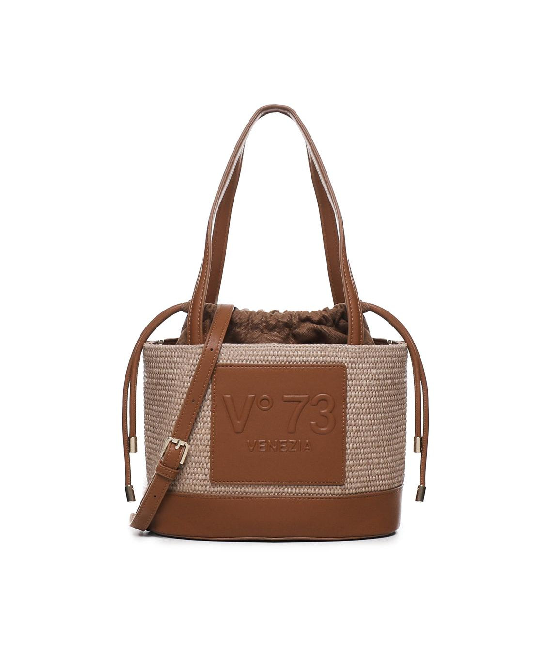 Borsa shopping Cat 73BS7OG02 CATNATURALE/CUOIO V° 73 