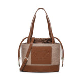 Borsa shopping Cat 73BS7OG02 CATNATURALE/CUOIO V° 73 