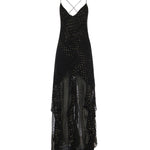 Abito lungo Elea CD4057 BLACK FOR LOVE & LEMONS 