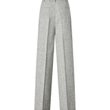 Pantaloni fiammati con piega stirata 106918 A3ASZZ2 PINKO 