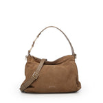 Borsa a spalla in camoscio BIBP9DP01C TAUPE BIASIA 