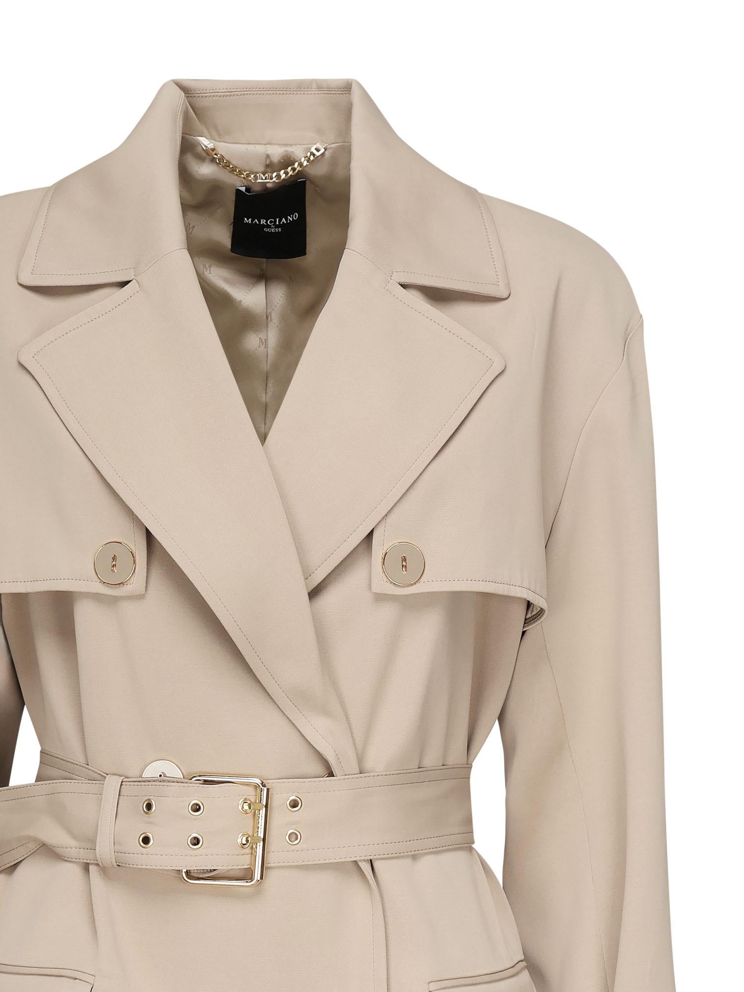 Trench doppiopetto Nina 5YGL03 7340AG1BQ MARCIANO BY GUESS 