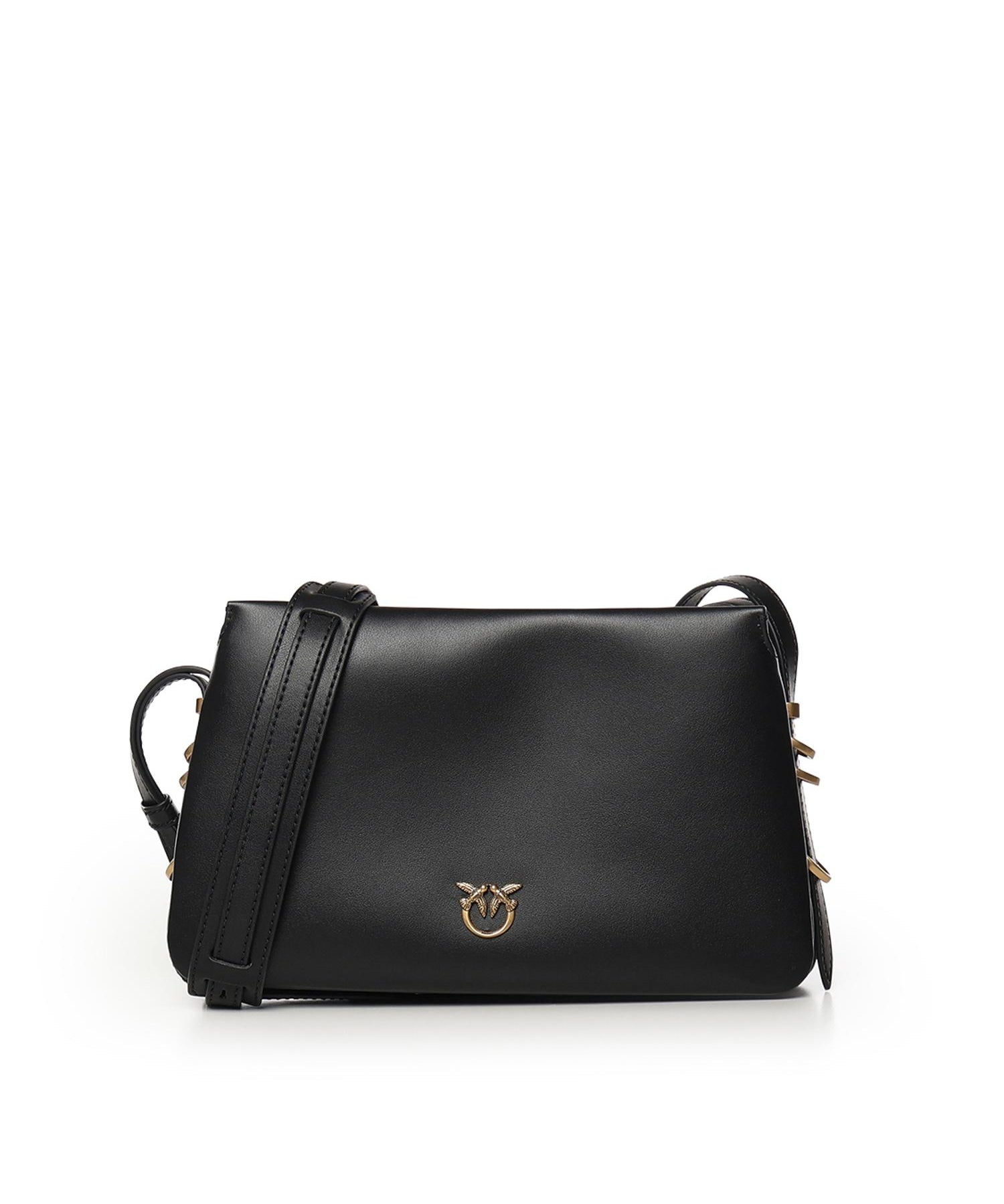 Borsa a tracolla Mini One, Two, Three Bag in pelle 105883 A0QOZ99Q PINKO 