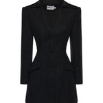 Mini abito blazer RS26041S B SELF-PORTRAIT 
