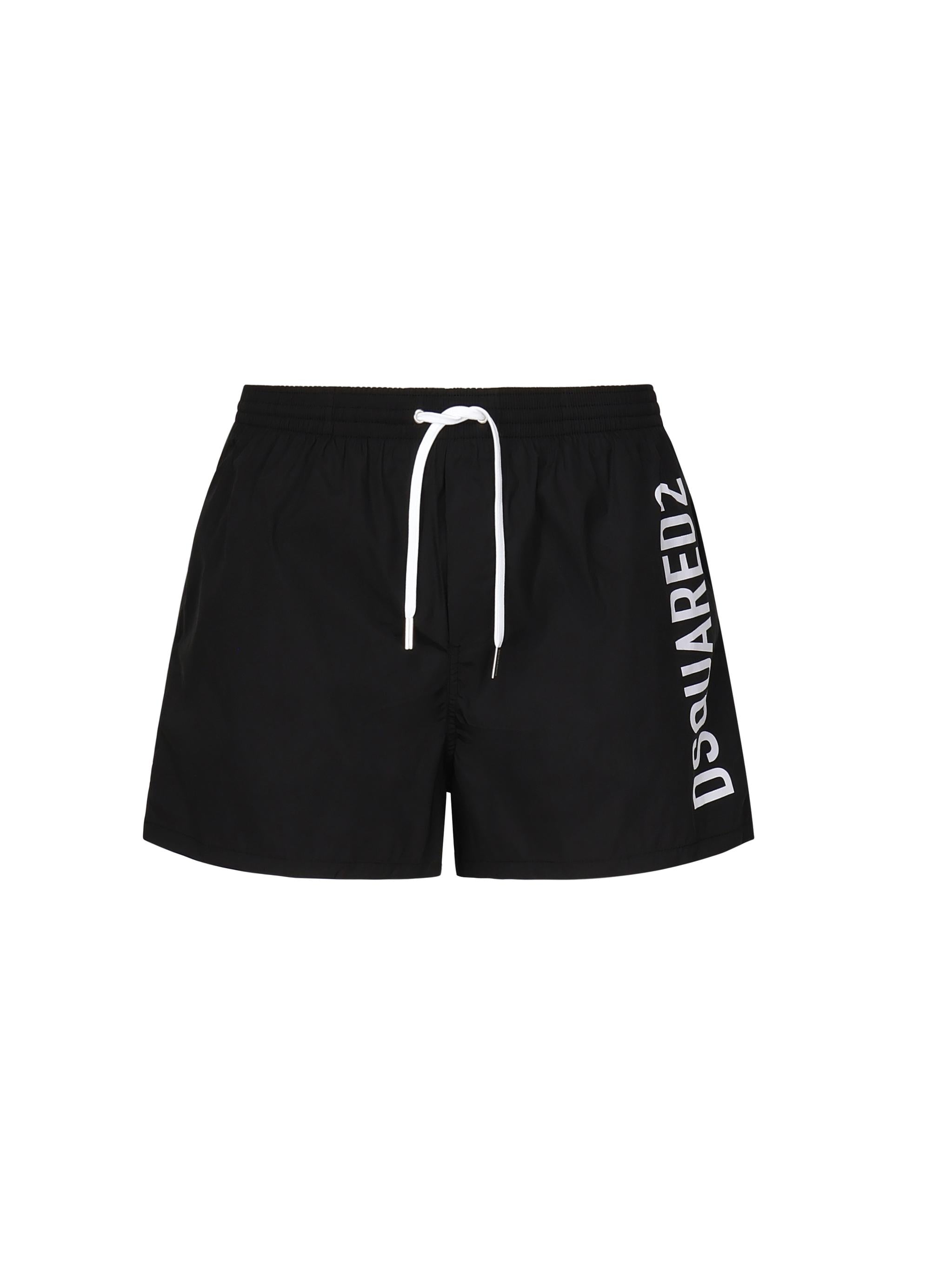Boxer midi con logo D7B646000 010 DSQUARED2 